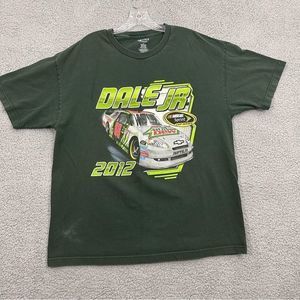 Nascar Green Dale Jr. Graphic Tee